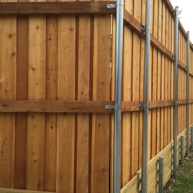 Privacy Fence Companies Plano 8 ft Tall Board on Board Wood Fences