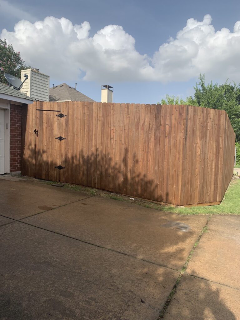 Wood Fence Low Cost Carrollton TX