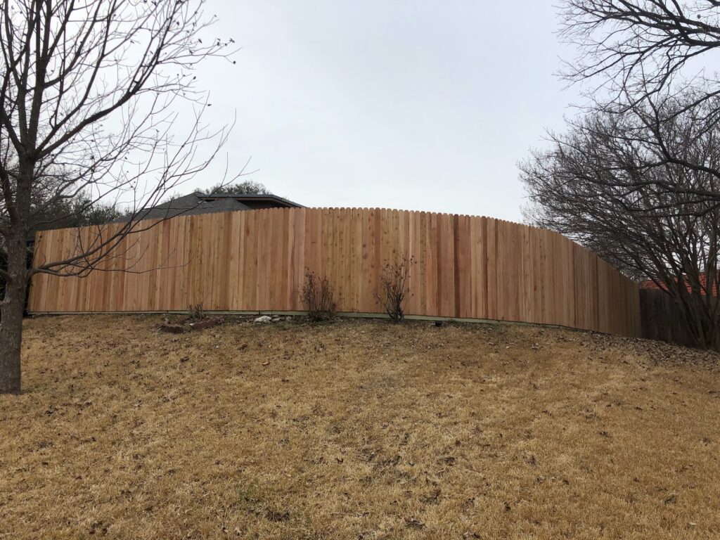 Wood Fence Low Cost Plano TX