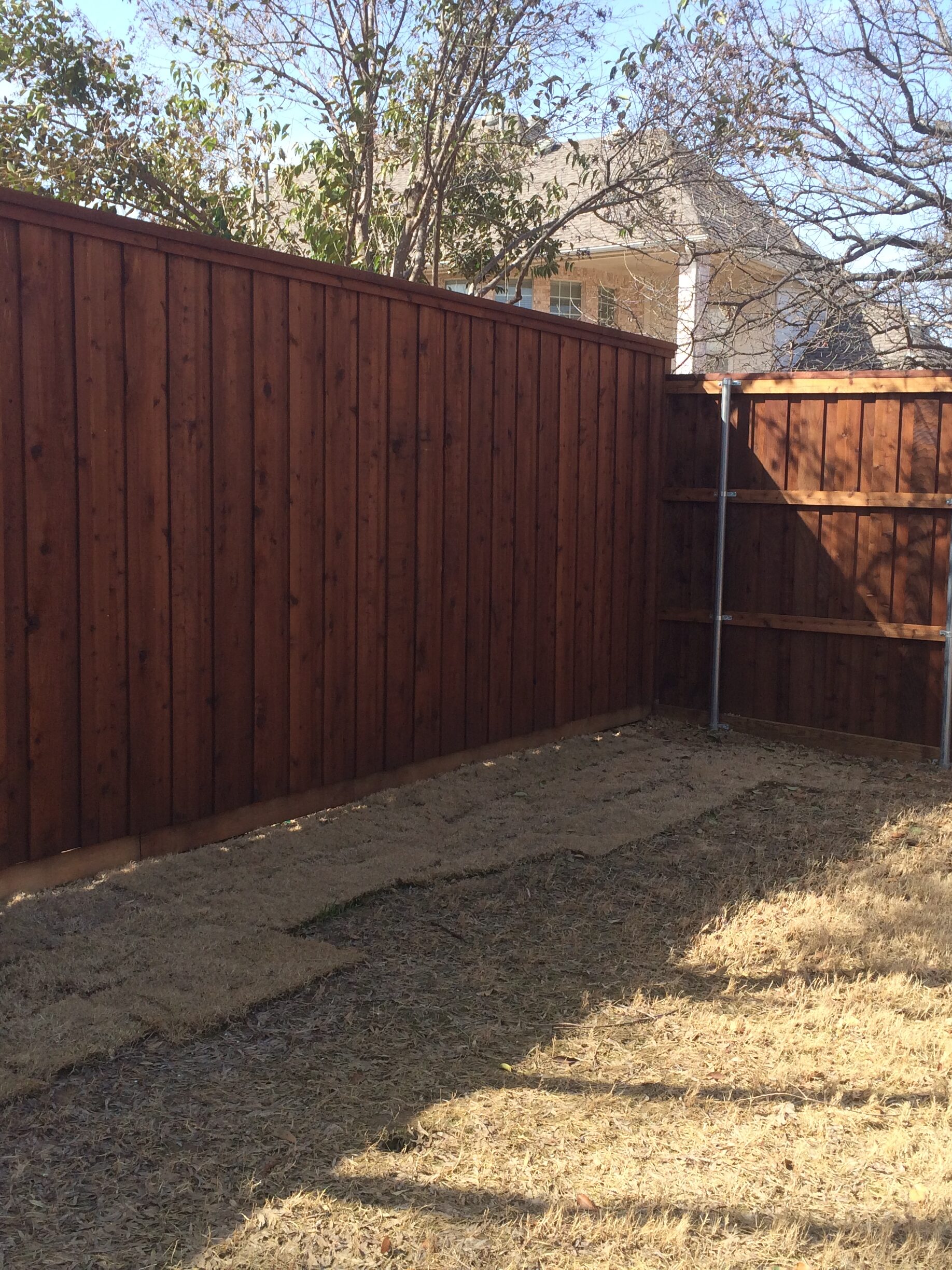 New Fence Builder in Dallas